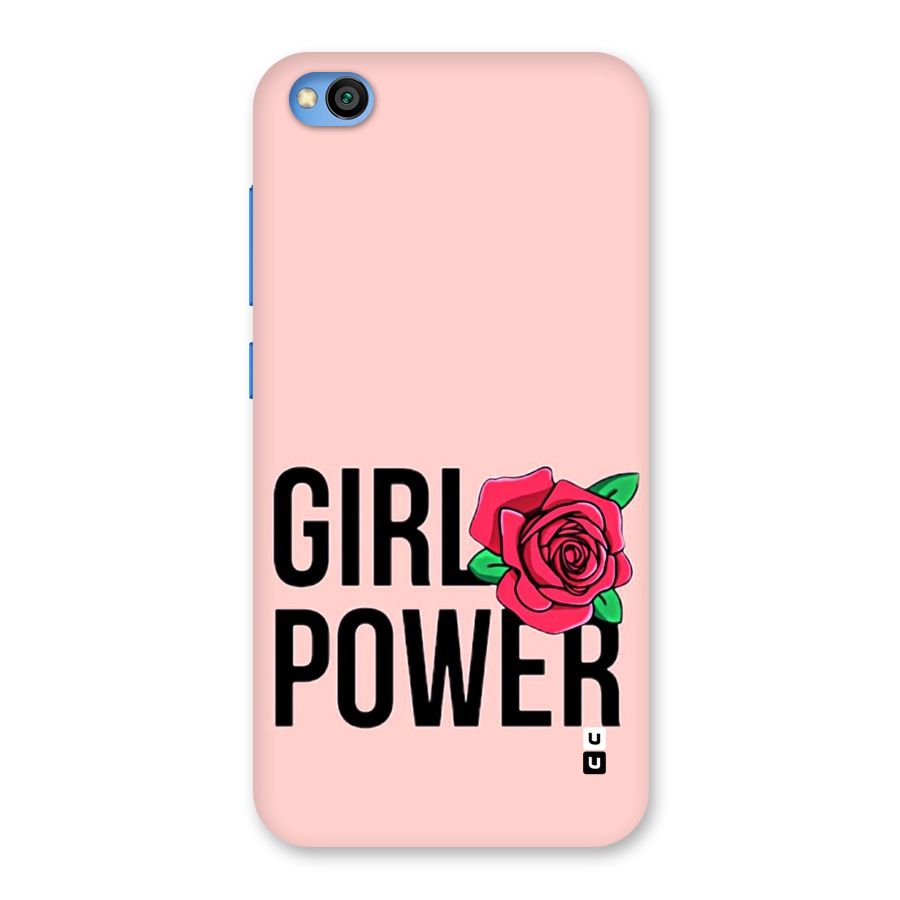 Girl Power Back Case for Redmi Go