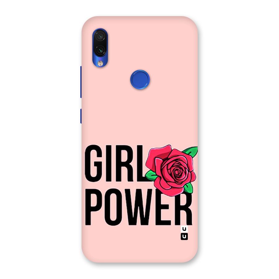 Girl Power Back Case for Redmi Note 7S