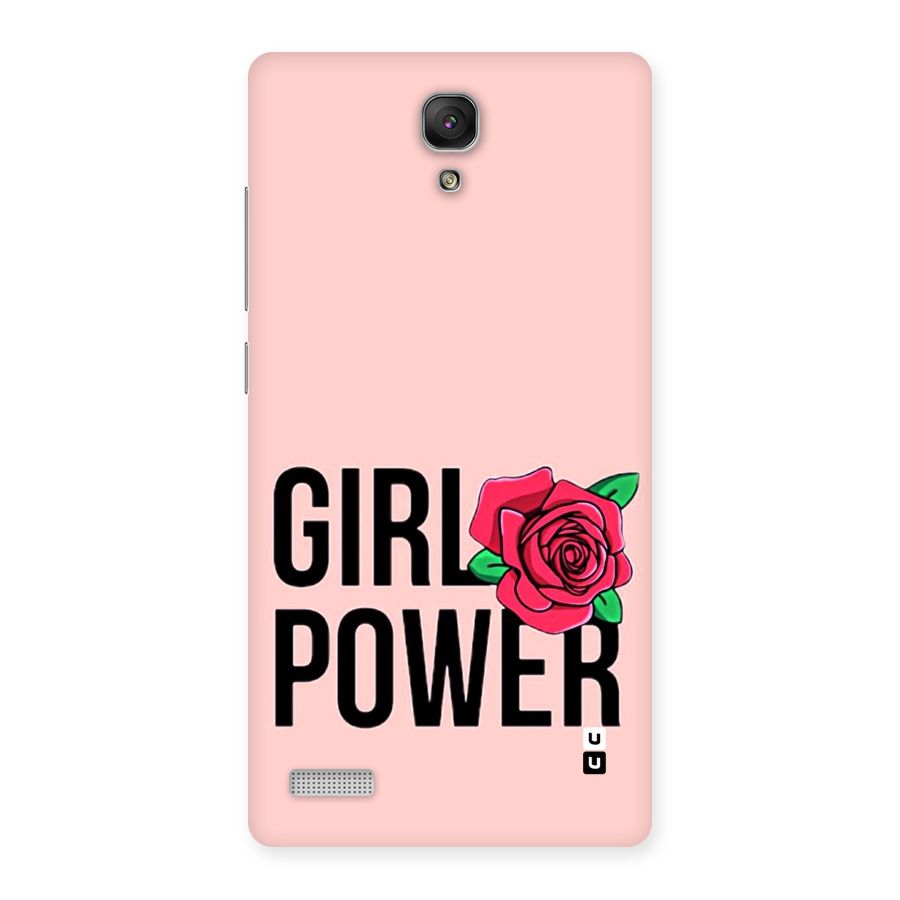 Girl Power Back Case for Redmi Note Prime