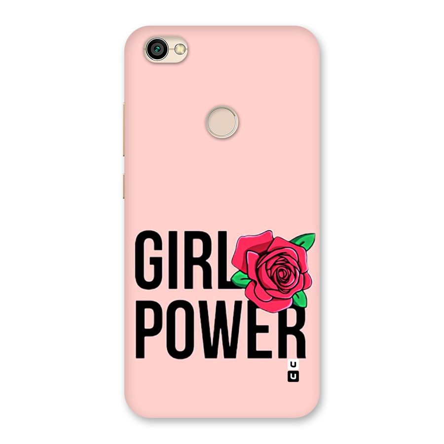 Girl Power Back Case for Redmi Y1 2017