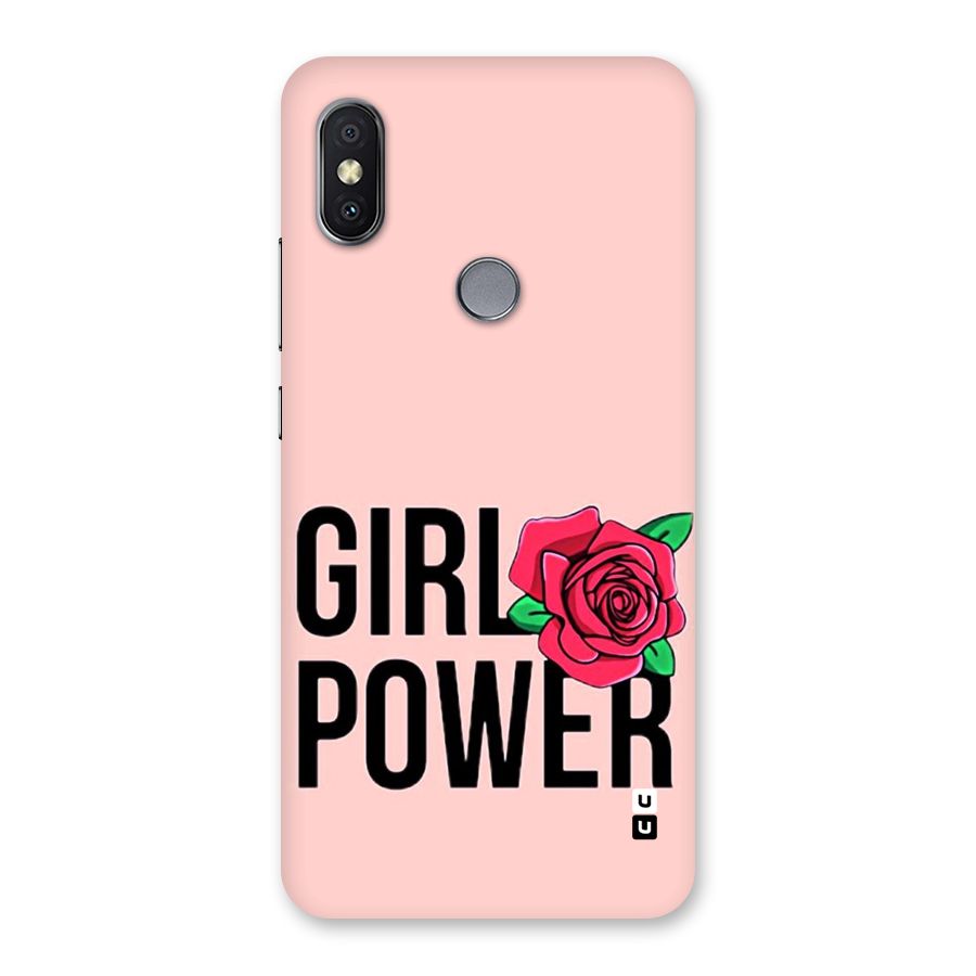 Girl Power Back Case for Redmi Y2