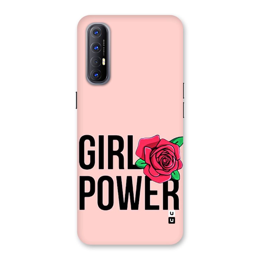 Girl Power Back Case for Reno3 Pro