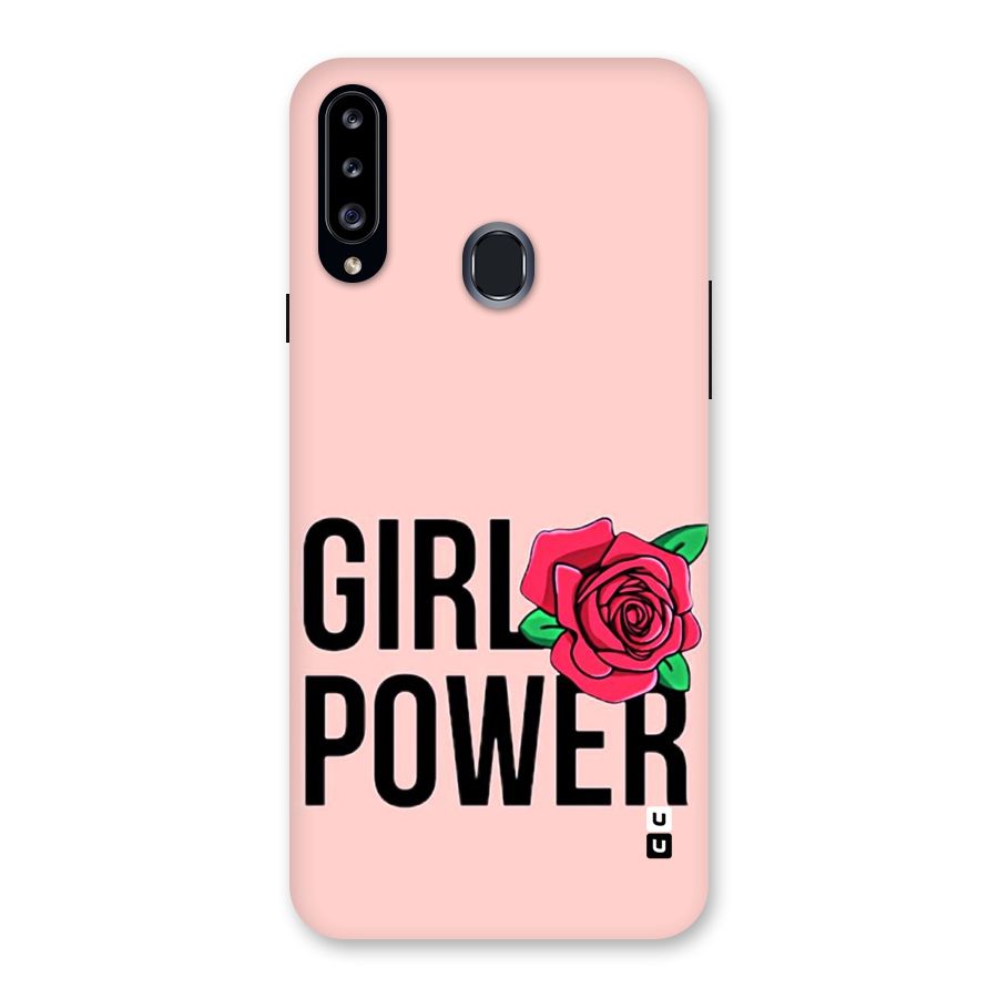 Girl Power Back Case for Samsung Galaxy A20s