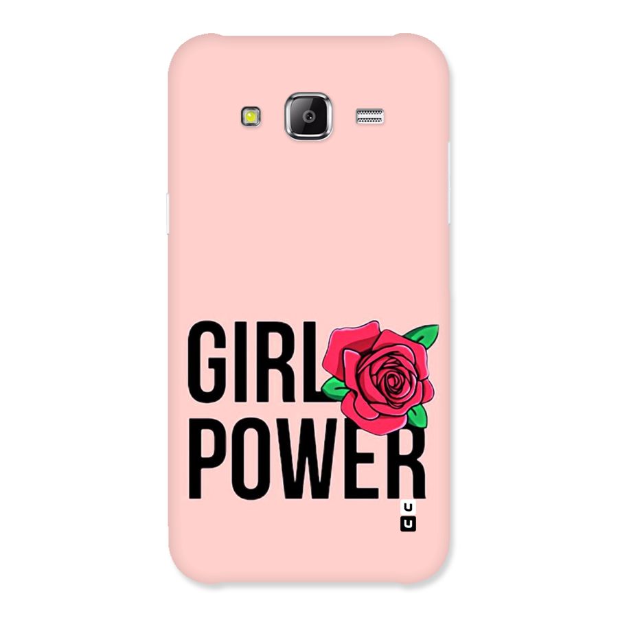 Girl Power Back Case for Samsung Galaxy J2 Prime