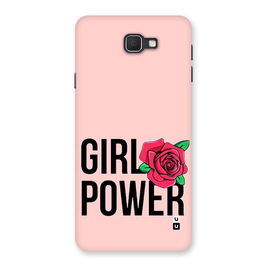 Girl Power Back Case for Samsung Galaxy J7 Prime