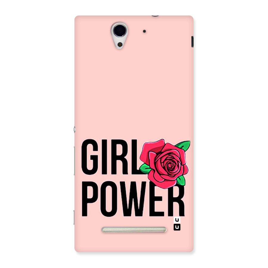Girl Power Back Case for Sony Xperia C3