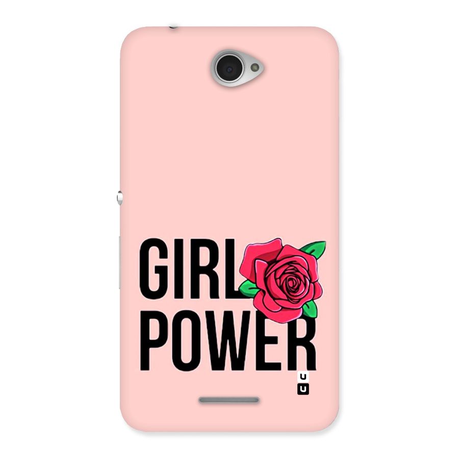 Girl Power Back Case for Sony Xperia E4