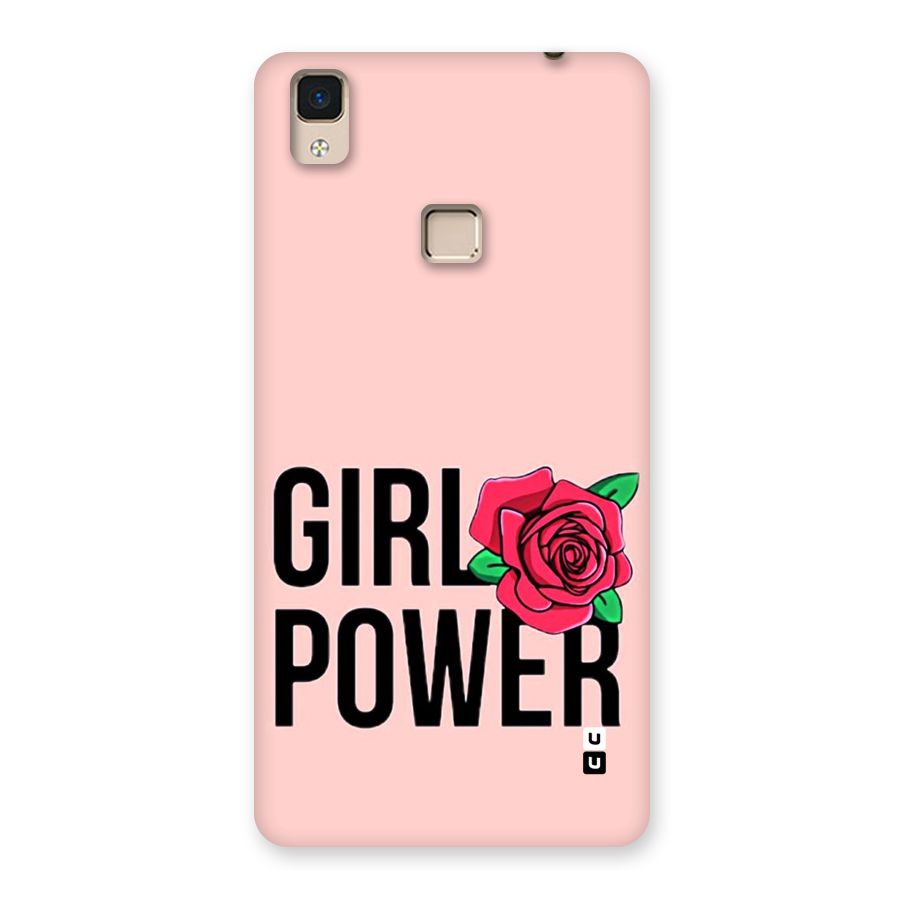 Girl Power Back Case for V3 Max