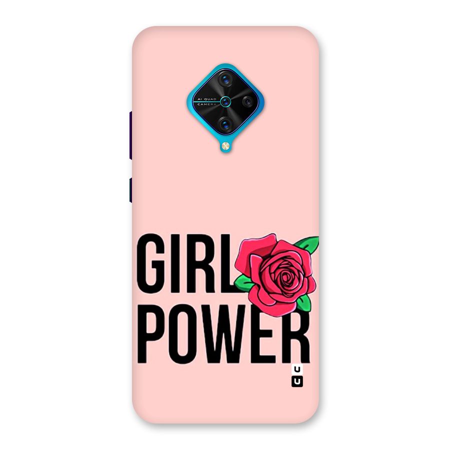 Girl Power Back Case for Vivo S1 Pro