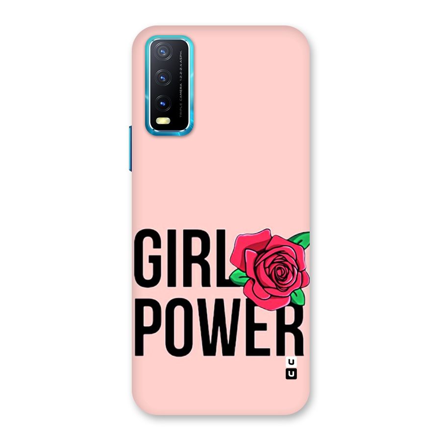 Girl Power Back Case for Vivo Y20A