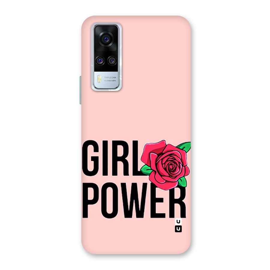 Girl Power Back Case for Vivo Y31