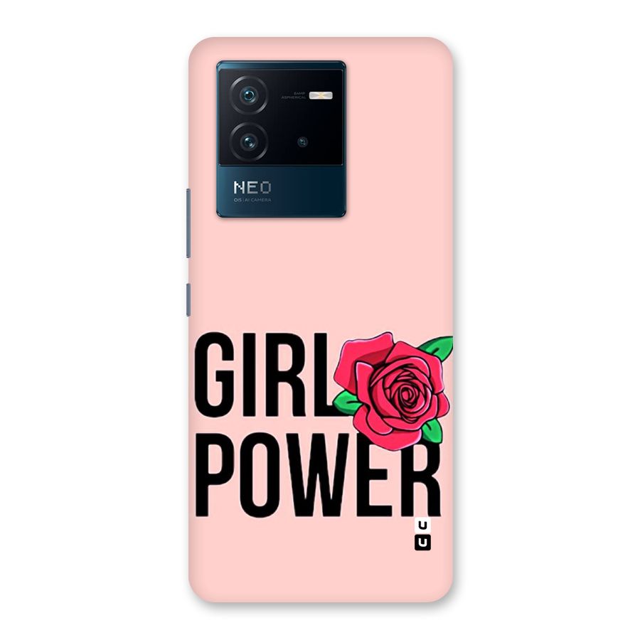 Girl Power Back Case for Vivo iQOO Neo 6 5G
