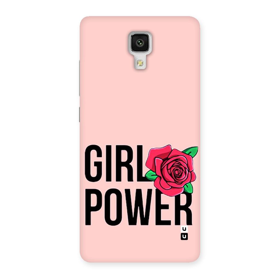 Girl Power Back Case for Xiaomi Mi 4
