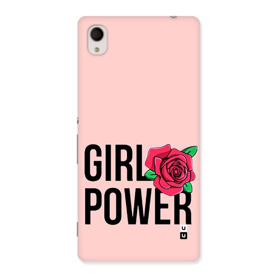 Girl Power Back Case for Xperia M4 Aqua