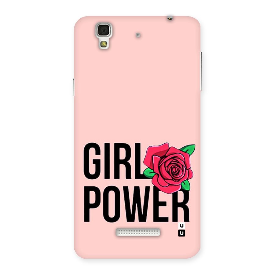 Girl Power Back Case for Yu Yureka