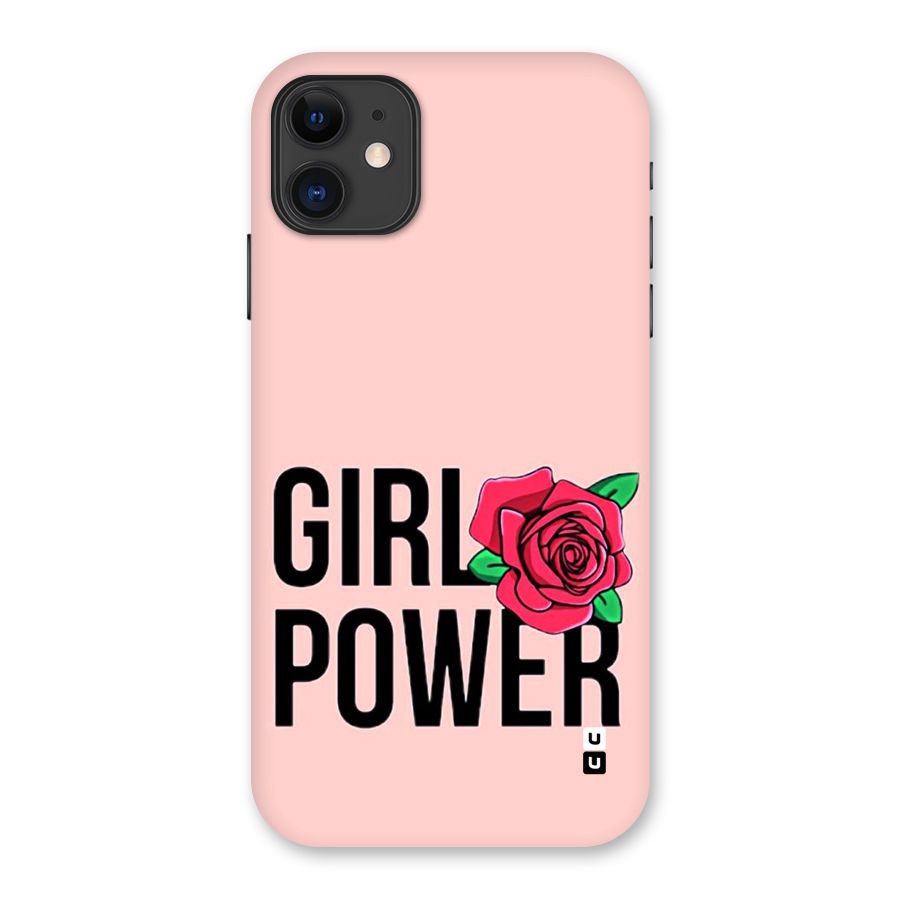 Girl Power Back Case for iPhone 11