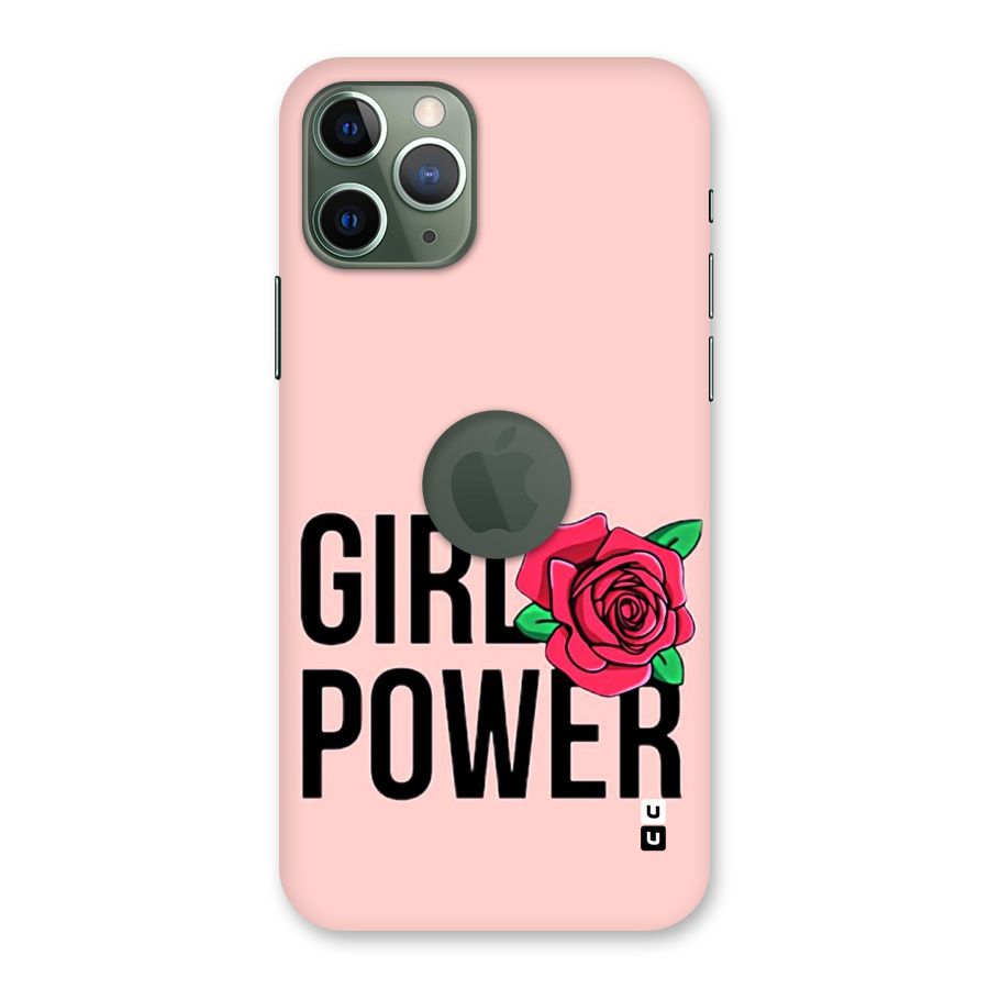 Girl Power Back Case for iPhone 11 Pro Logo  Cut
