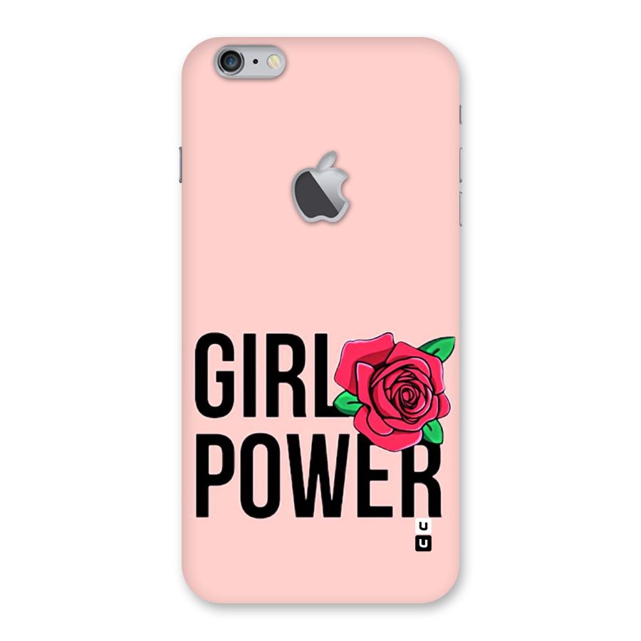 Girl Power Back Case for iPhone 6 Plus 6S Plus Logo Cut