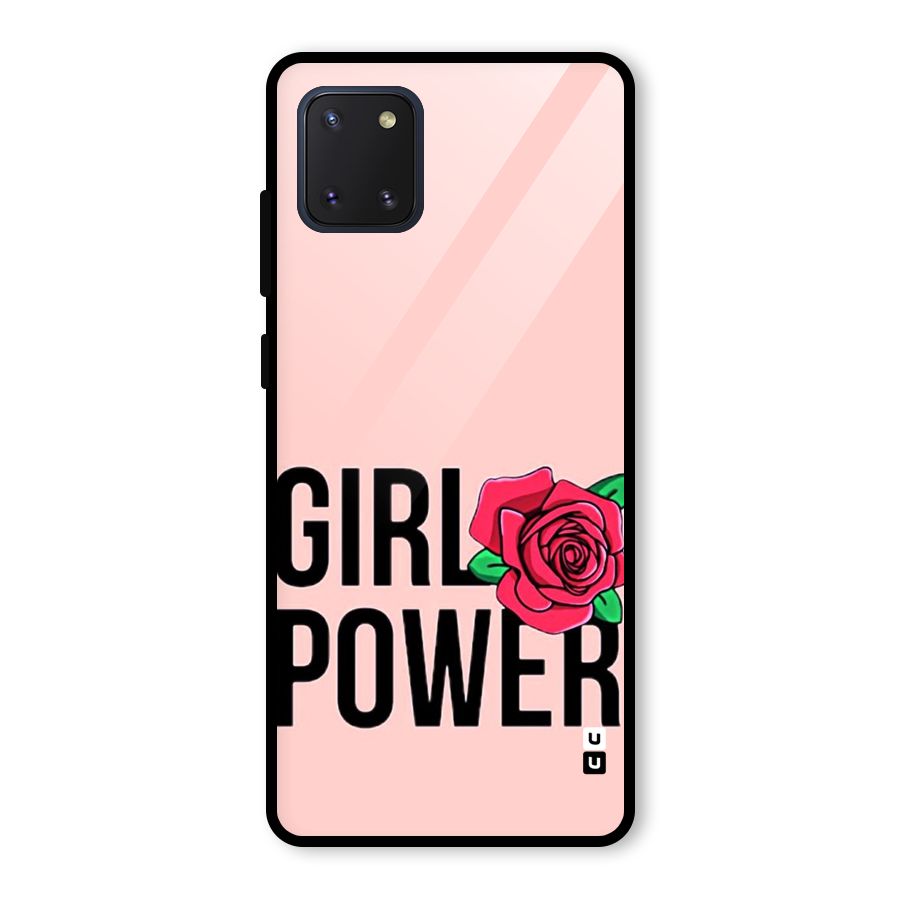 Girl Power Glass Back Case for Galaxy Note 10 Lite