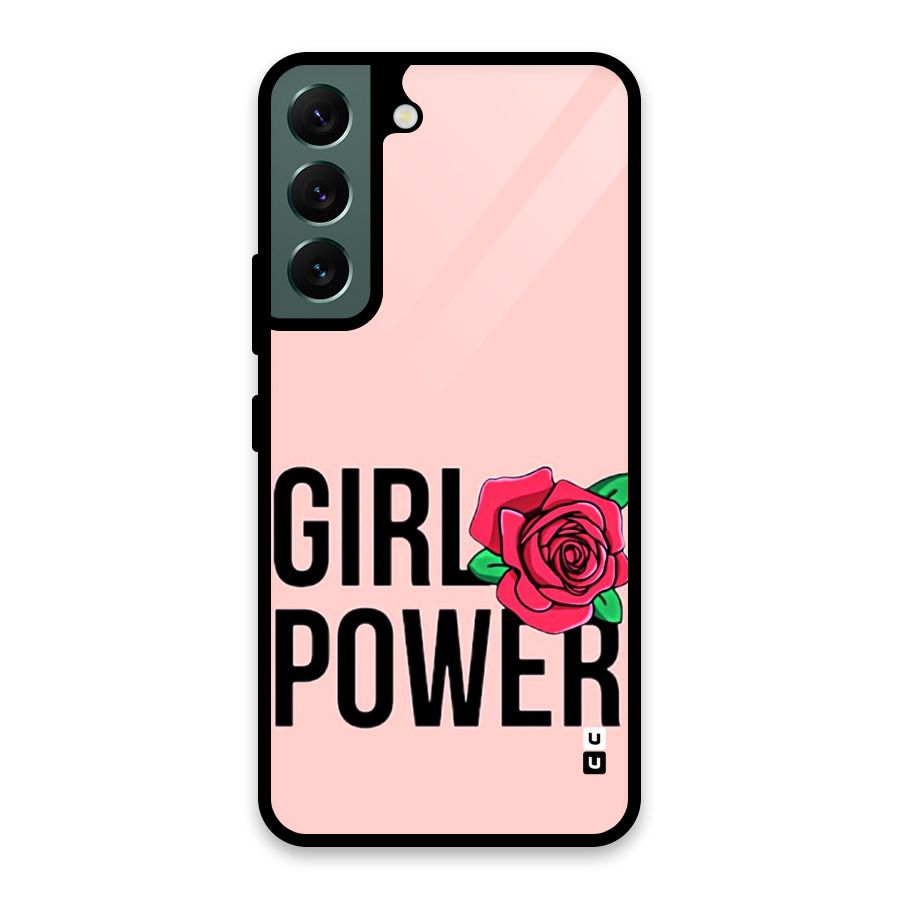 Girl Power Glass Back Case for Galaxy S22 5G