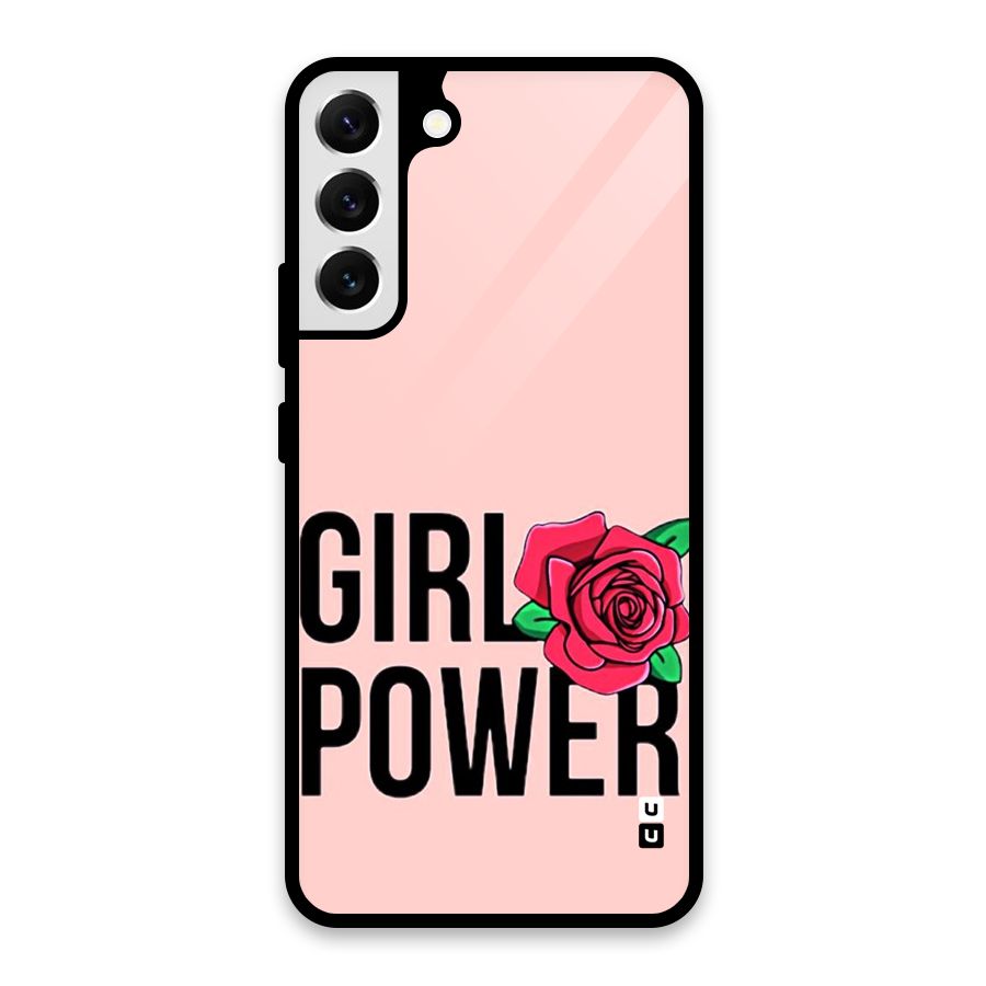 Girl Power Glass Back Case for Galaxy S22 Plus 5G