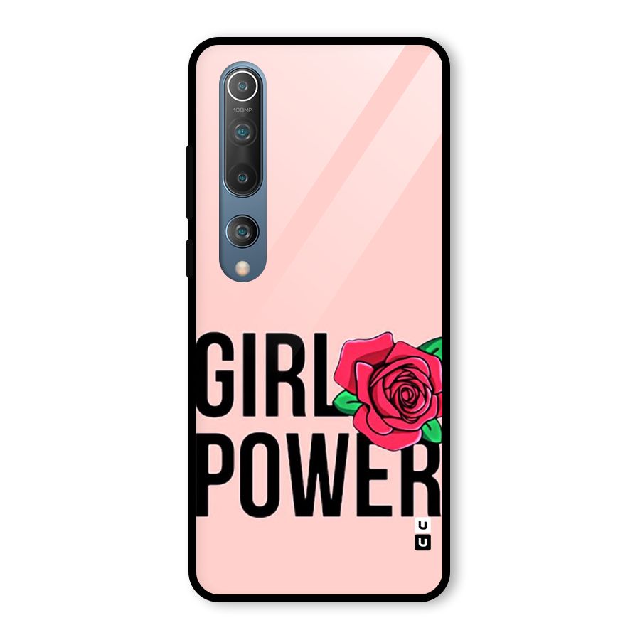 Girl Power Glass Back Case for Mi 10