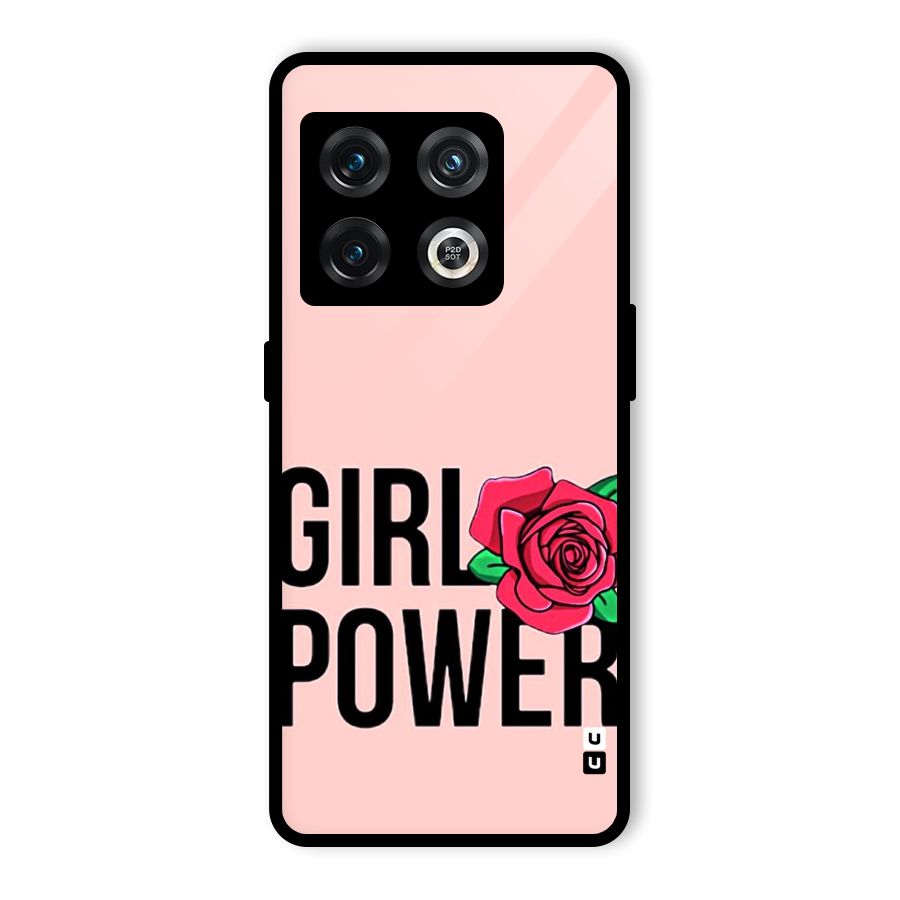 Girl Power Glass Back Case for OnePlus 10 Pro 5G