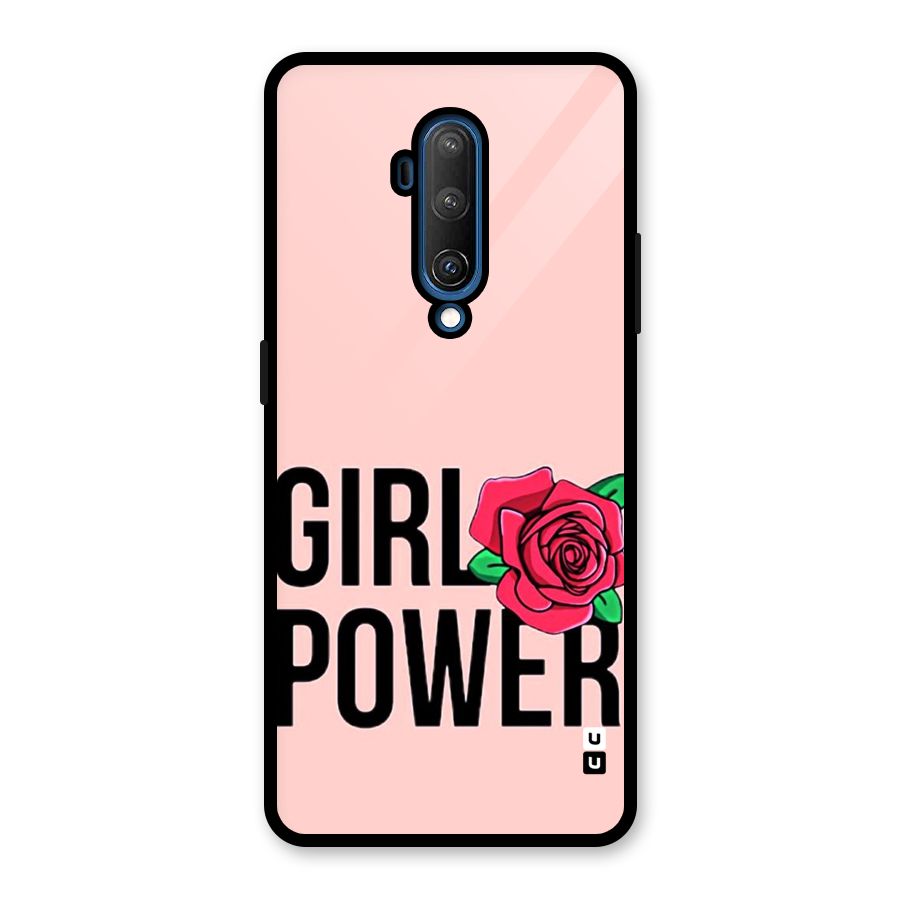 Girl Power Glass Back Case for OnePlus 7T Pro