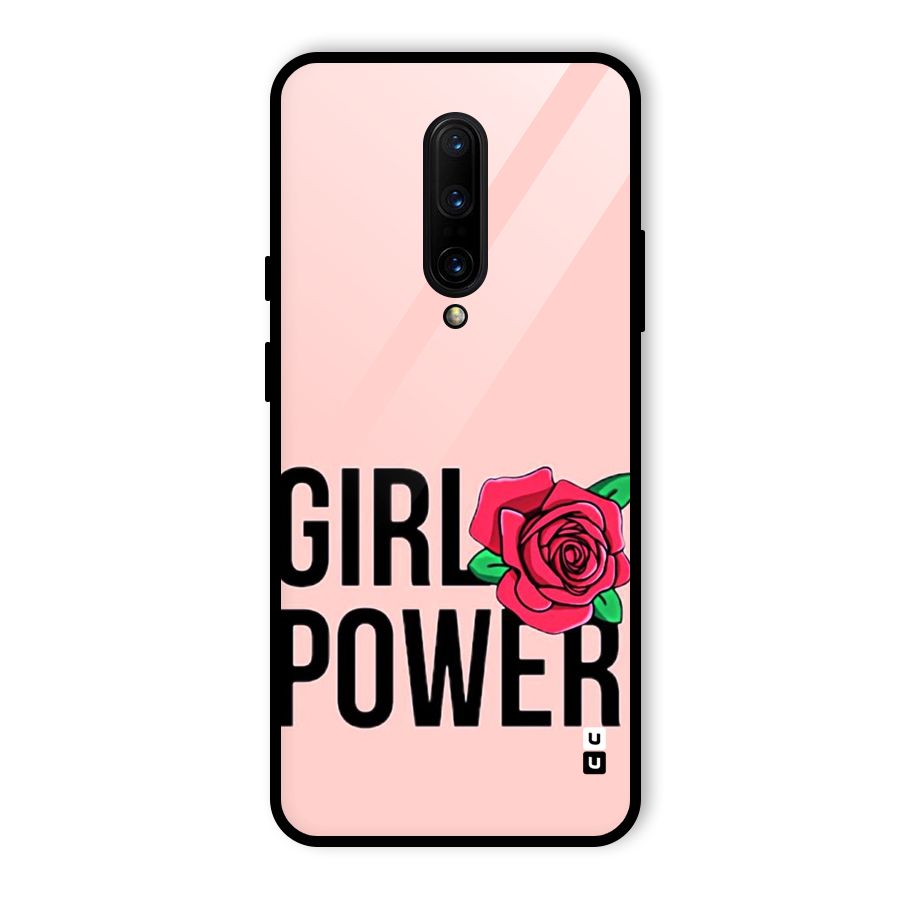 Girl Power Glass Back Case for OnePlus 7 Pro