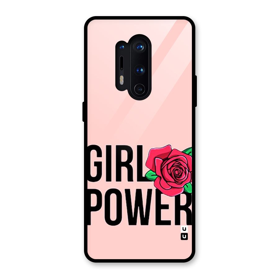 Girl Power Glass Back Case for OnePlus 8 Pro