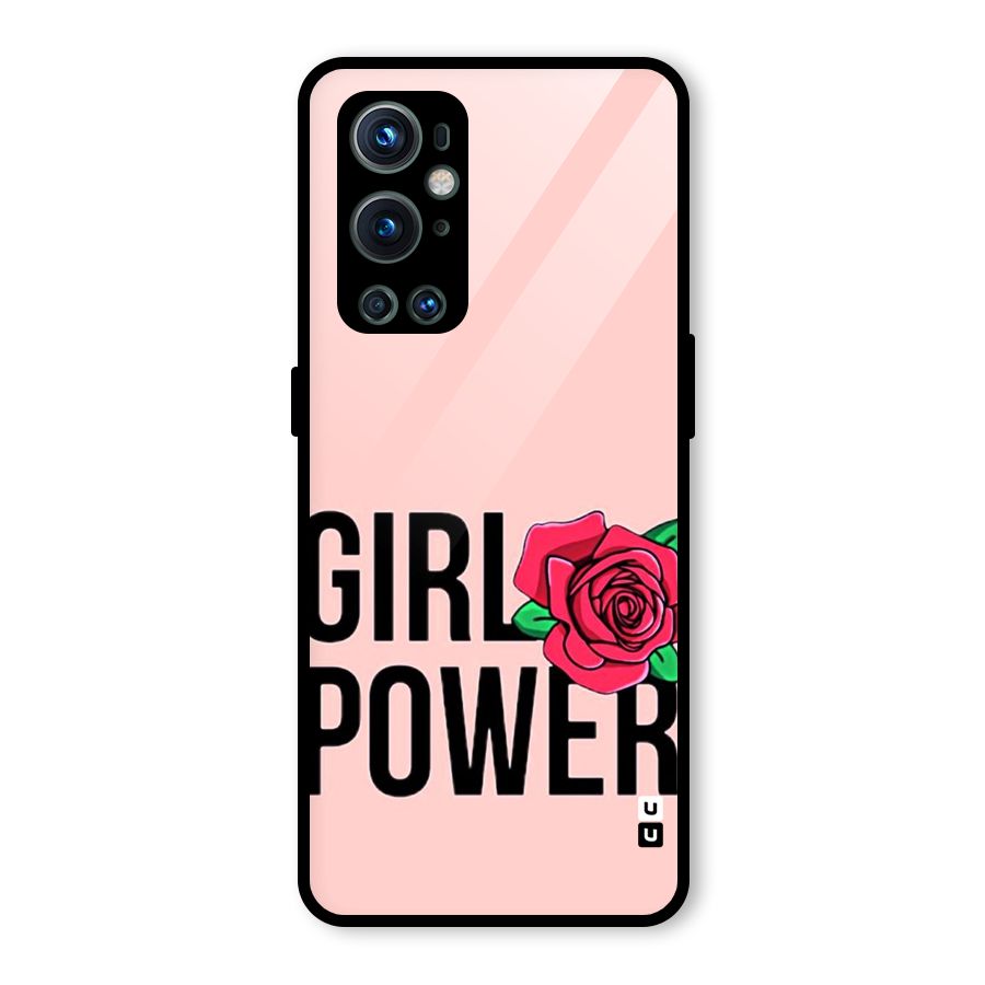 Girl Power Glass Back Case for OnePlus 9 Pro