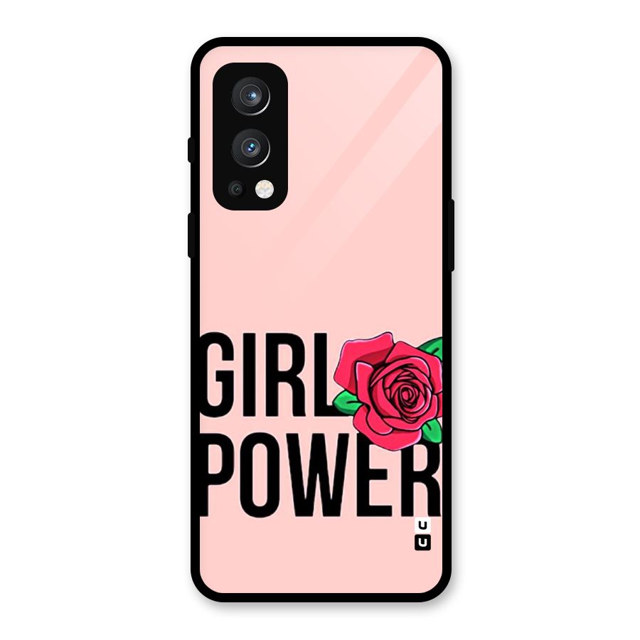 Girl Power Glass Back Case for OnePlus Nord 2 5G