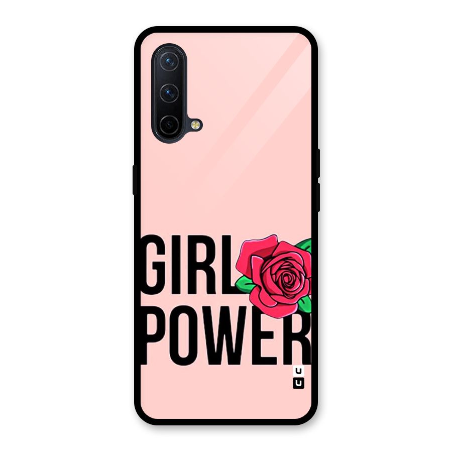 Girl Power Glass Back Case for OnePlus Nord CE 5G