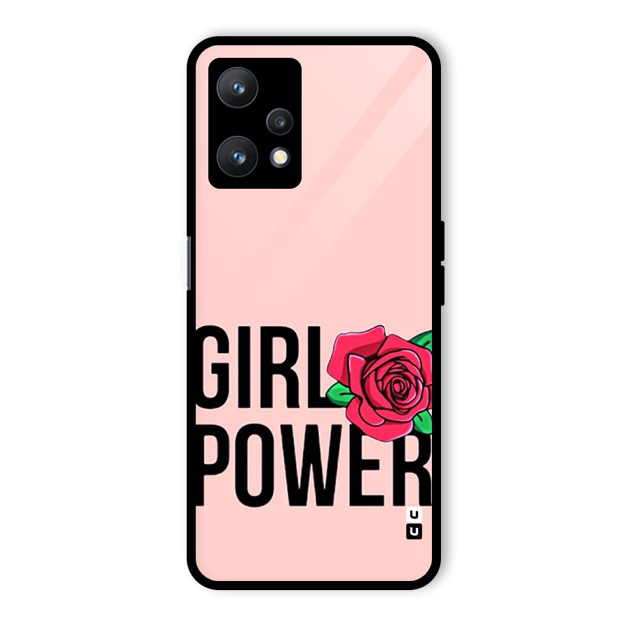 Girl Power Glass Back Case for Realme 9 Pro 5G