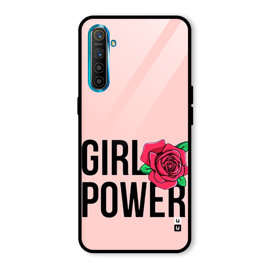 Girl Power Glass Back Case for Realme X2