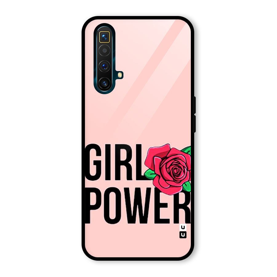 Girl Power Glass Back Case for Realme X3