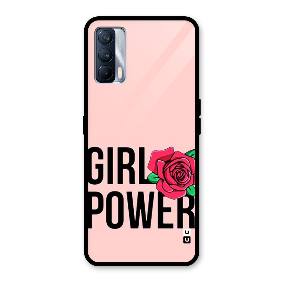 Girl Power Glass Back Case for Realme X7