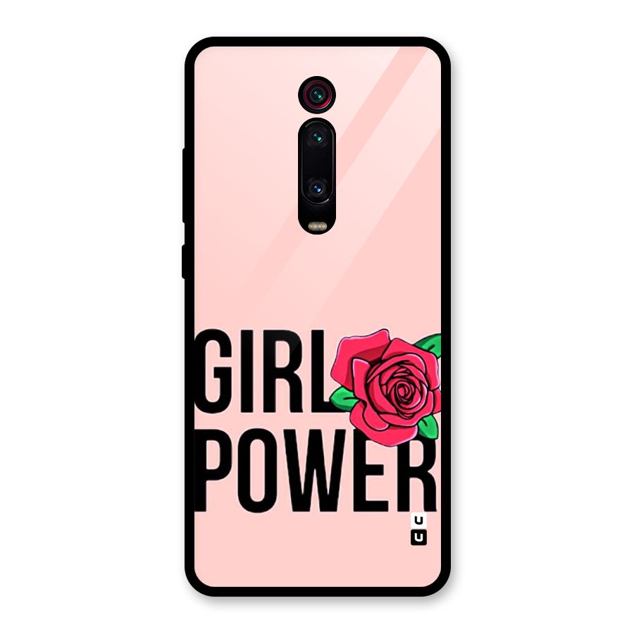 Girl Power Glass Back Case for Redmi K20