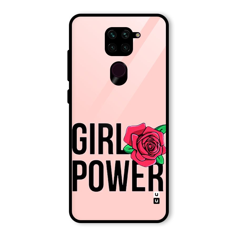Girl Power Glass Back Case for Redmi Note 9