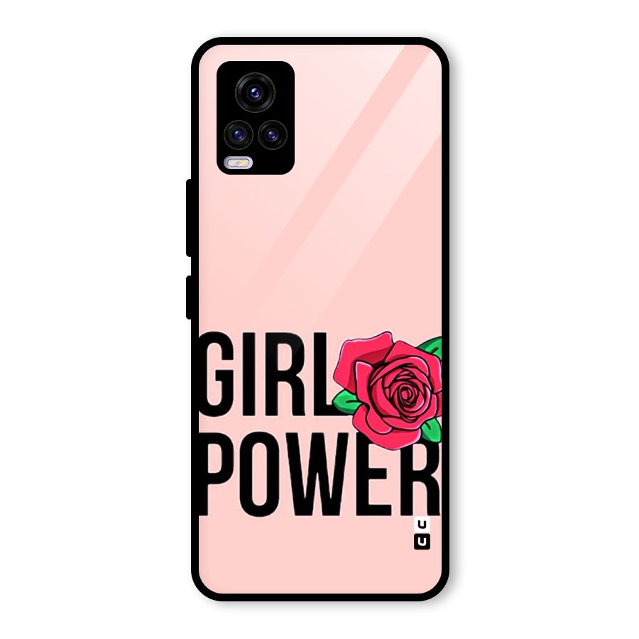 Girl Power Glass Back Case for Vivo V20
