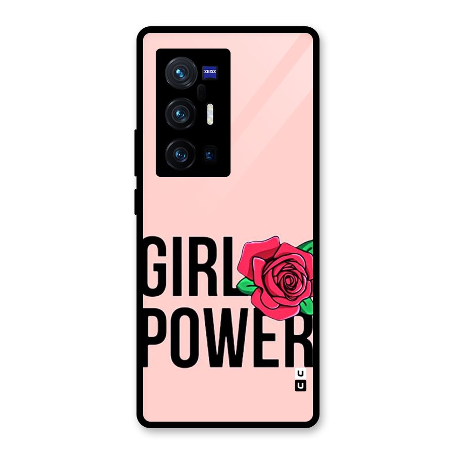 Girl Power Glass Back Case for Vivo X70 Pro Plus