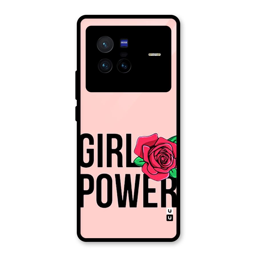Girl Power Glass Back Case for Vivo X80