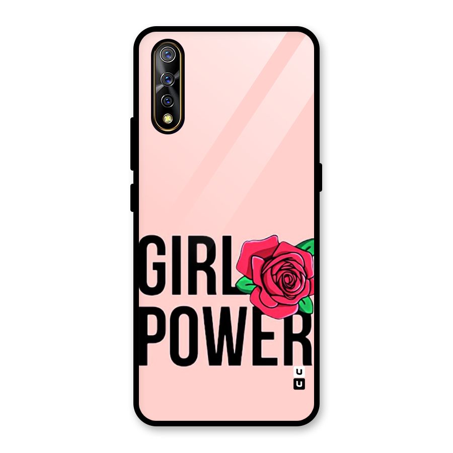Girl Power Glass Back Case for Vivo Z1x