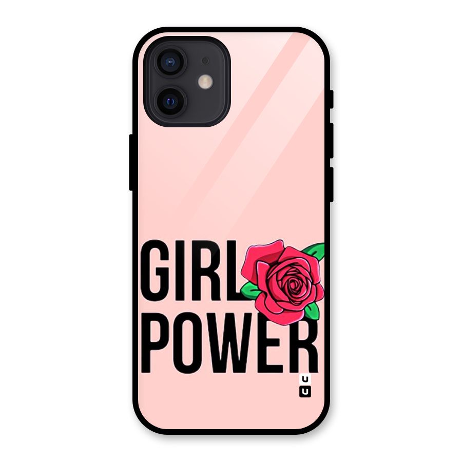 Girl Power Glass Back Case for iPhone 12