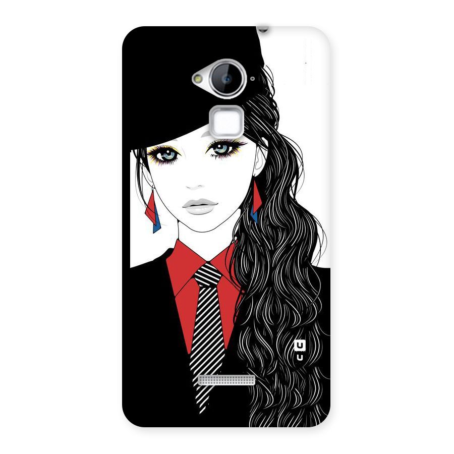 Girl Tie Back Case for Coolpad Note 3