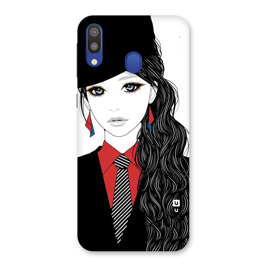 Girl Tie Back Case for Galaxy M20