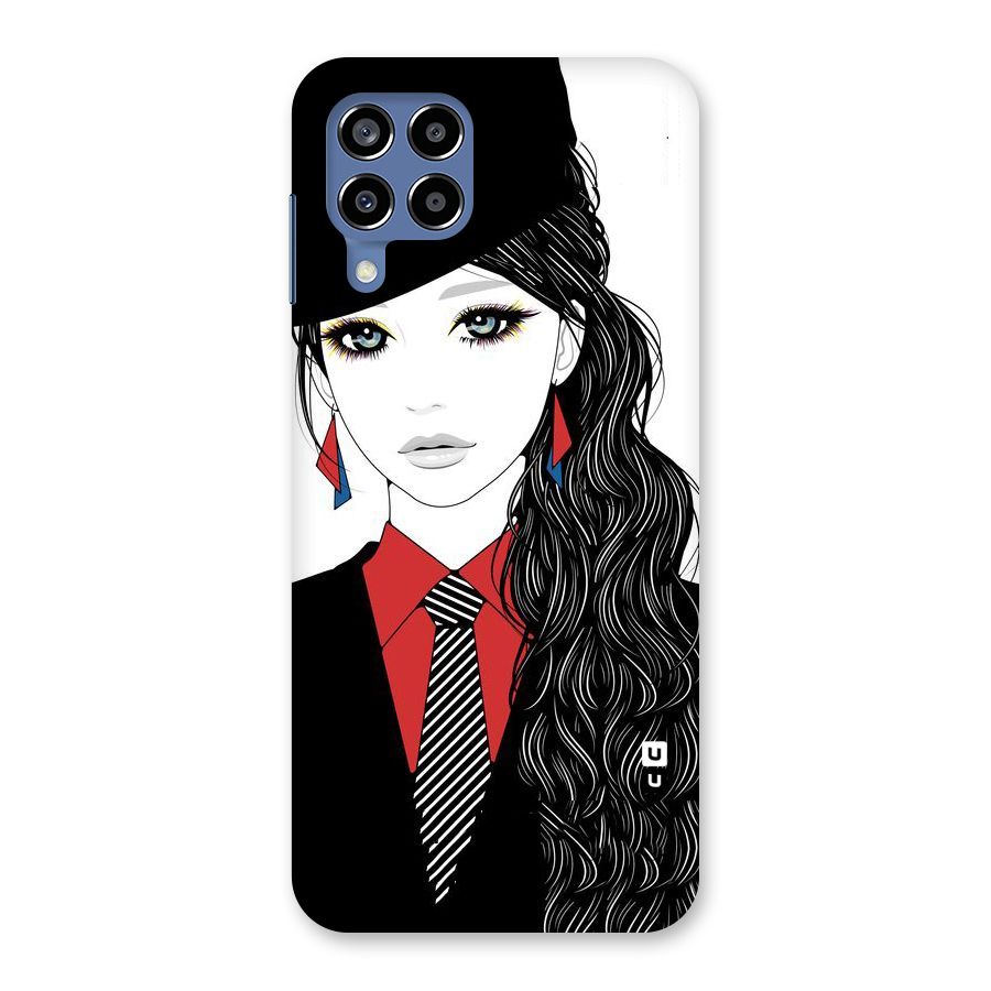 Girl Tie Back Case for Galaxy M53 5G