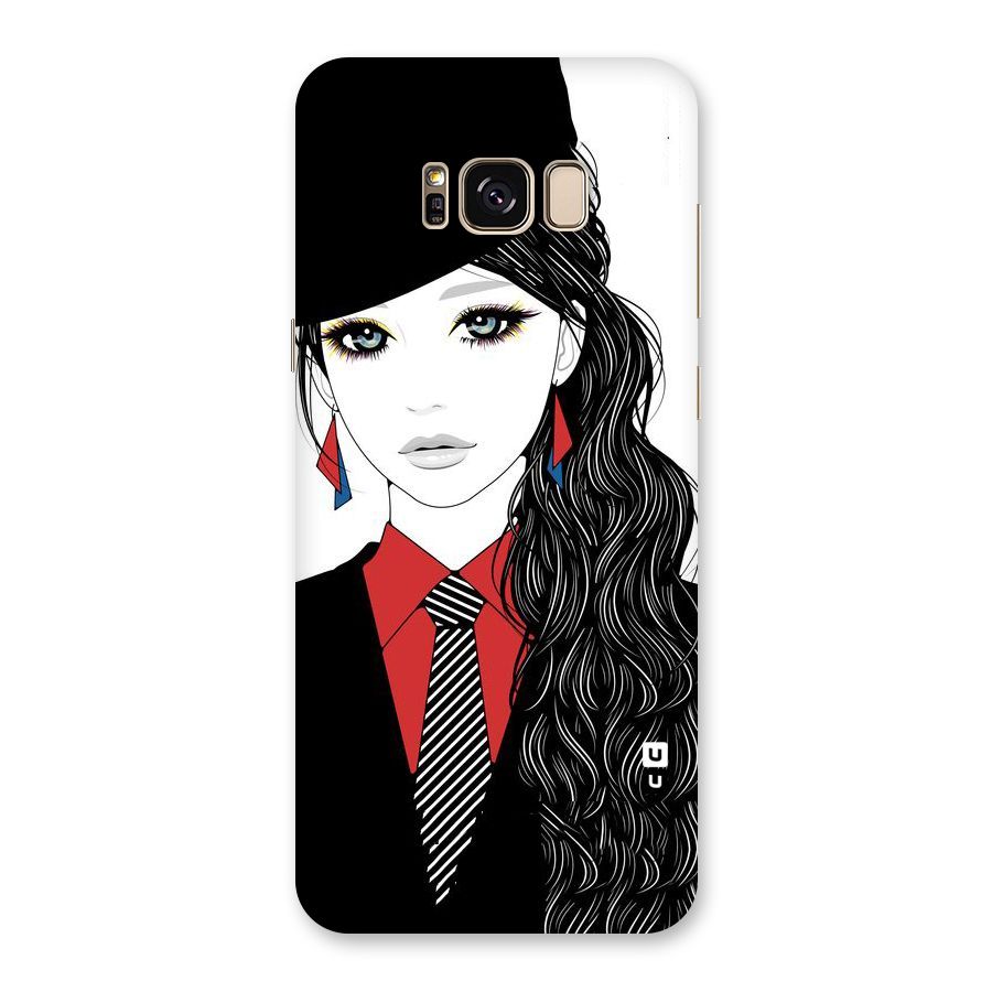 Girl Tie Back Case for Galaxy S8 Plus