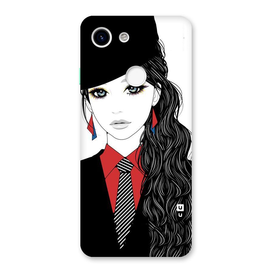 Girl Tie Back Case for Google Pixel 3