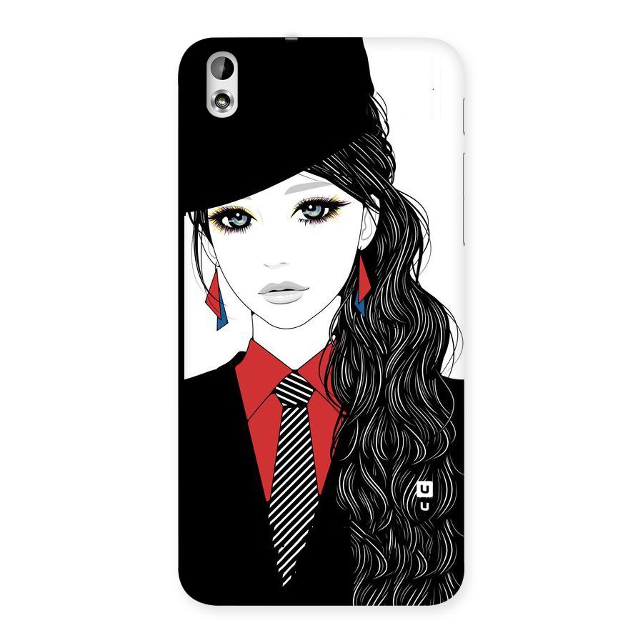 Girl Tie Back Case for HTC Desire 816g